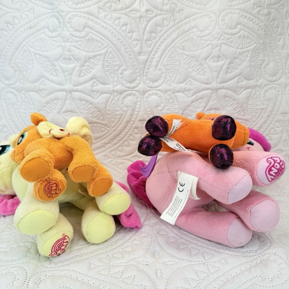 My Little Pony Stuffed Animals Plush Lot Of 4 Ponies 6